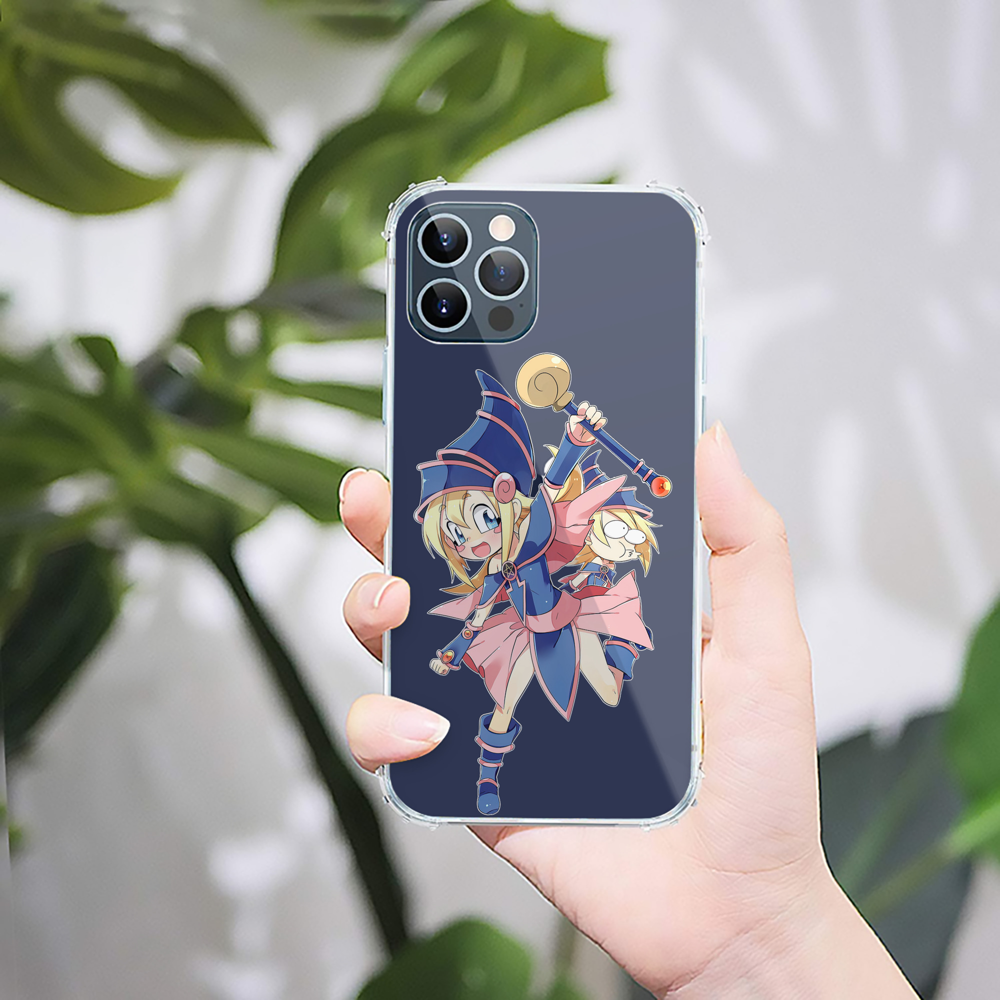 （画像用） 遊☆戯☆王 Yu-Gi-Oh! 【iPhone 12シリーズ対応】透明スマホケース（クリアソフトケース）